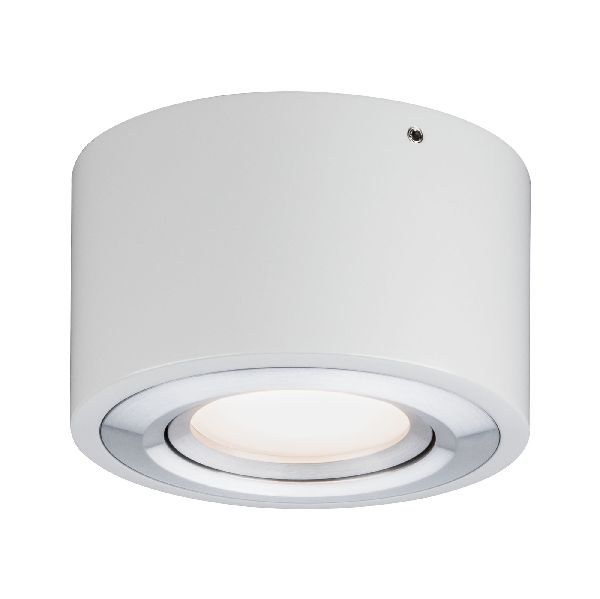 WallCeiling Argun LED 1x4,8W Blanc Alu brossé 230 V, métal