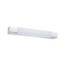 WallCeiling Quasar IP44 LED 7,5W 440mm Chrome/Blanc 230V métal/acrylique