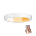 WallCeiling Carpo Panneau LED WarmDim 300mm 16W Blanc dépoli 230V Métal