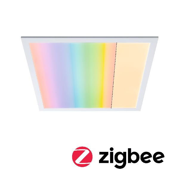 WallCeiling Amaris ZB Panneau LED RGBW 595x595mm 35W Blanc dépoli 230V Métal