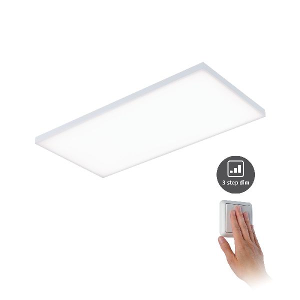 Pann. LED WallCeilingVelora gra 595x 295mm 29W Blanc dépoli 230V Métal