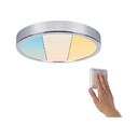 WallCeiling FR Aviar IP44 LED _W White Switch 300mm Chrome 230V synthétique