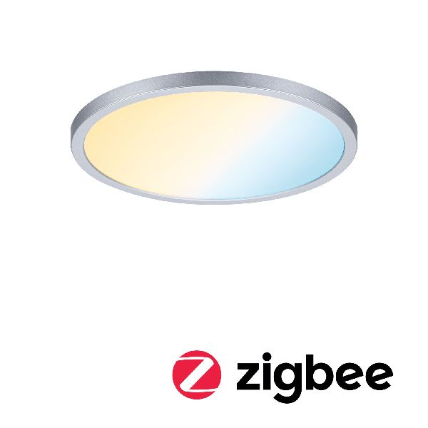 Panneau ENC AREO VariFit IP44 18W TuneW Zigbee 230mm Chrome mat syn