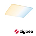 Panneau ENC Veluna VariFit IP44 15W TuneW ZigBee 185x185mm Synthétique