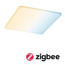 Panneau ENC Veluna VariFit IP44 17W TuneW ZigBee 215x215mm Synthétique