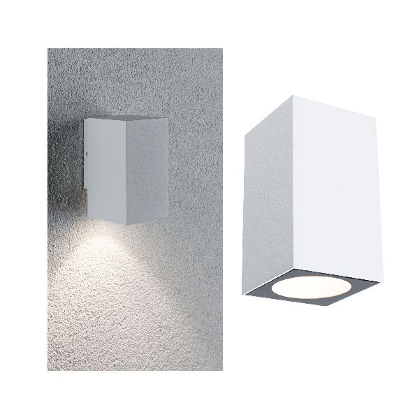 Lum en saillie ext 230V Flame 1x3W IP44 3000K Alu Signal White