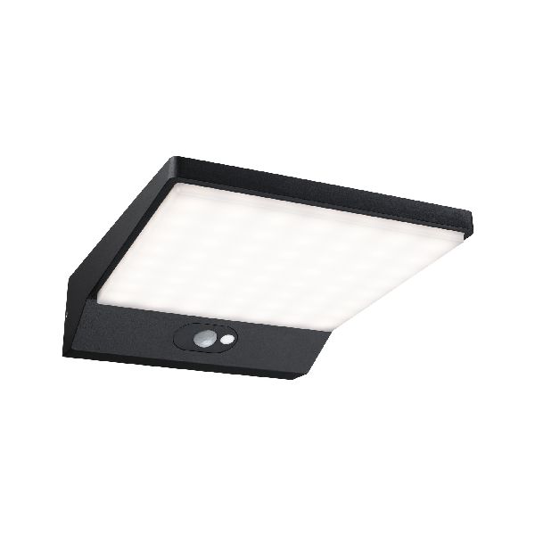 Extérieur solaire Wall Lamp 5W IP44 3000K Alu Motion Detector