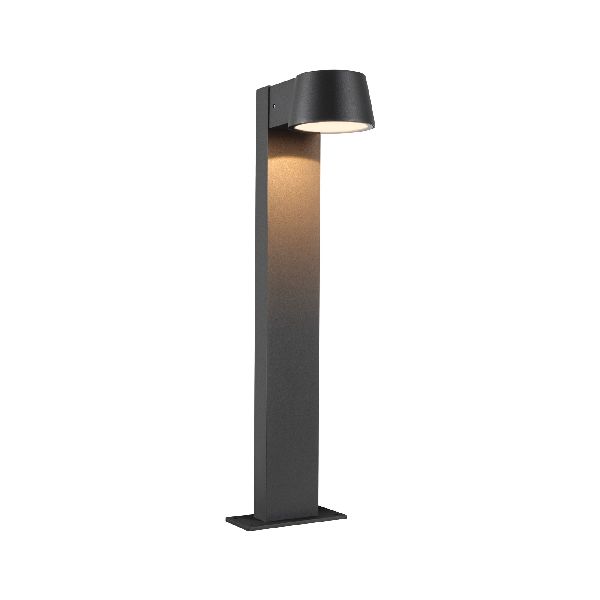 Borne lumineuse extérieur 230 V Capea IP44 2200K Alu noir, resp. insectes