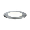 Outd Plug &amp; Shine Encastré Sol LED IP67 609lm 3000K 24V 20° orientab 20° argent