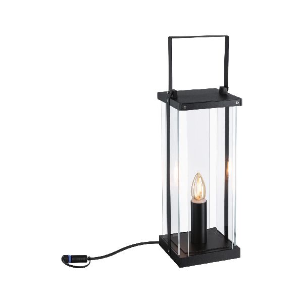 Classic lantern Plug&amp;Shine extérieur 40 IP44 24V 40cm E14 1900K Anthracite