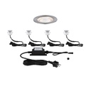 Kit Enc de sol ext Link+Light 4x0,8W IP67 3000K 12V