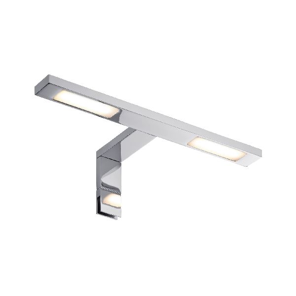 Galeria Double Hook LED 2x3,2W 8 VA Chrome 230 V Métal