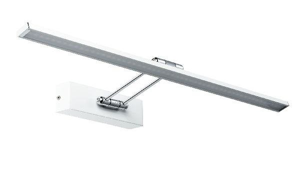 Galeria LED luminaires pour tableau Beam Sixty 11W Blanc/Chrome 230V Métal