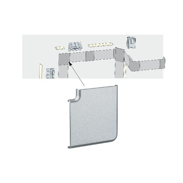 Kit de 2 corner 90° Function Duo Profil alu mat plastique