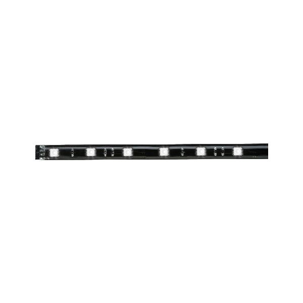 Function YourLED Stripe 98cm RGB 7W 12V DC noir synthétique