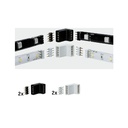 Lot de 4 connecteurs enfichables Function YourLED blanc noir