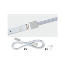 Function YourLED ECO Clip-connecteur 50cm pack de 2 blanc synthétique