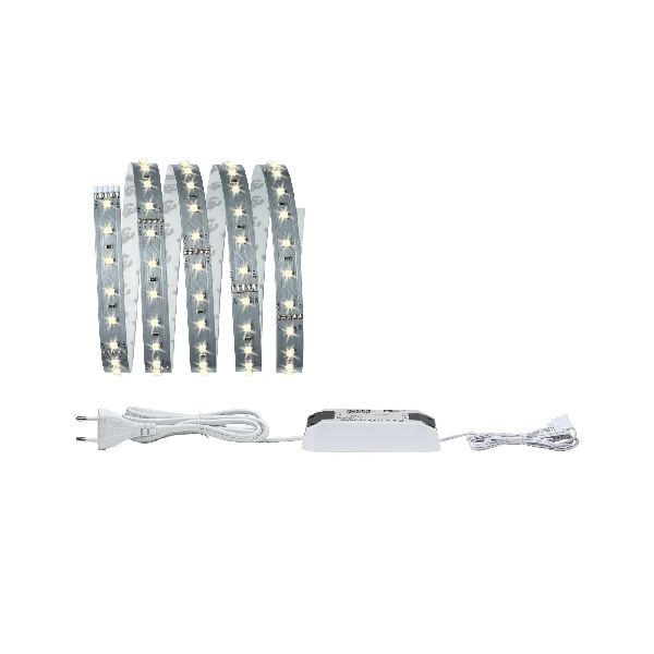 MaxLED 500 set base 1,5m blanc chaud 10W 230/24V 20VA argent