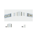 Function MaxLED Edge-Connector 90°quatro blanc