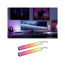 Kit Lightbar 2x30cm Dynamic Rainbow RGB 2x0,6W 230/5V DC nr Alu Syn
