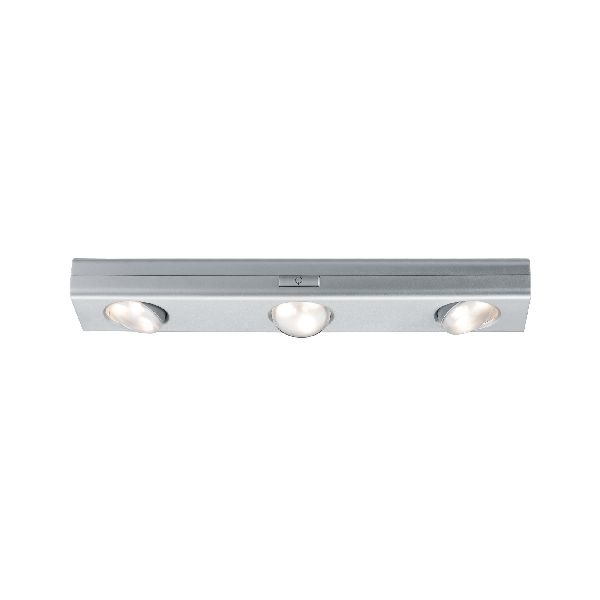Funct Jiggle lumière armoire dimm 30cm LED chrome mat 6x1,5V AAA plastique