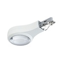 Embout URail LED 1x5,8W Blanc 230V Métal gradable