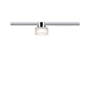 Ceiling Topa URail Dot 1x5,2W Chrome/Clair/Satin 230V Métal/Acrylique