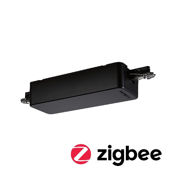 Adaptateur Commut/grada URail ZB max400W 230V noir dép plastique