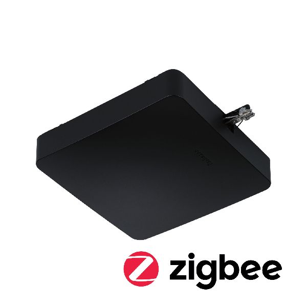 Alimen. milieu URail ZigBee 150W LED Noir dép 230V plastique