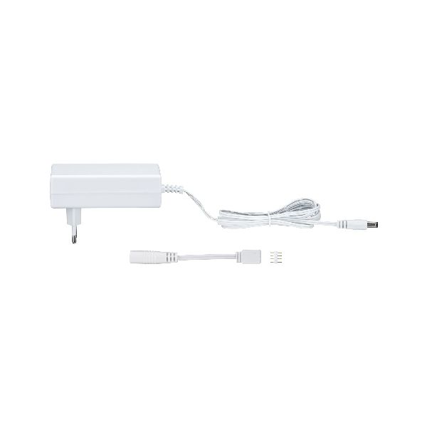 Alimentation Plug-In LED Universal 36W 230/12V DC blanc plastique