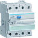Interrupteur différentiel 80A 300mA 3P+N type AC SEL à bornes décalées CPC680F