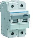 Disjoncteur 63A 2P 50kA Courbe C 3modules HMX263