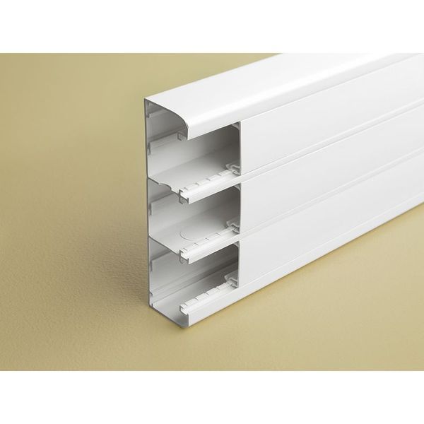 Goulotte 3 Compartiments Mosaic À Clippage Direct 50X180Mm - legrand 075606