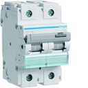 Disjoncteur 80A 2P 15kA Courbe C 3modules HMC280