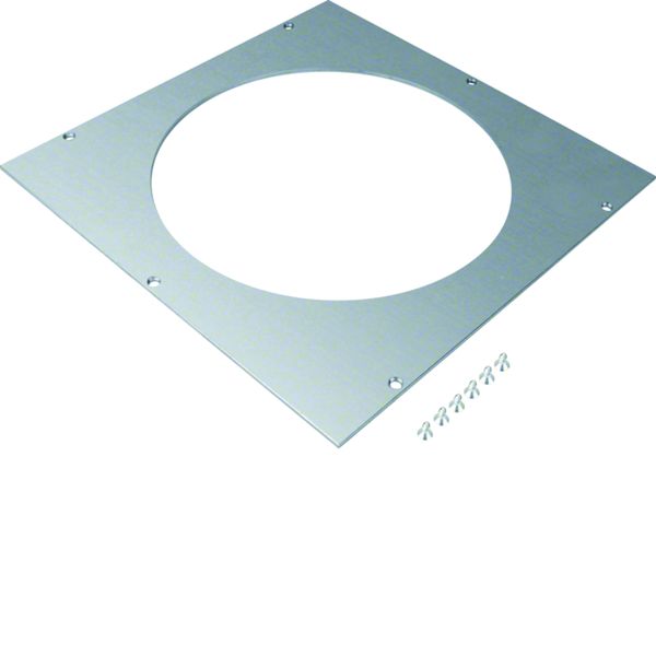 Cadre de montage diam 275mm épais 4mm pour boîte de jonction acier 340 mm UDM3275R10