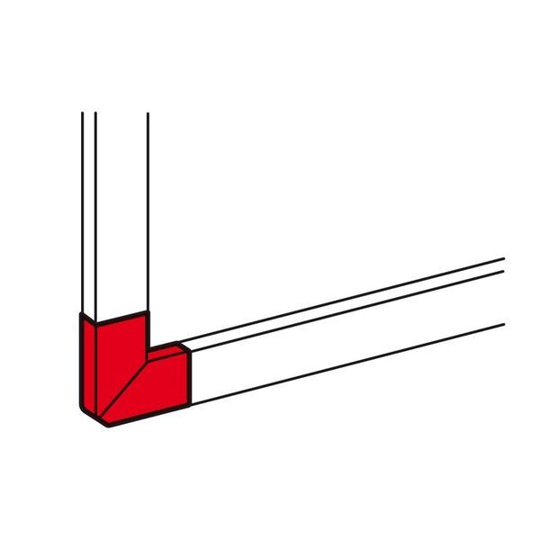 Angle Plat 90° Pour Goulottes Dlp Monobloc 65X150Mm Blanc legrand 010790