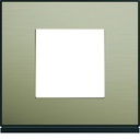 Plaque de finition Gallery 1 poste Bronze WXP2202