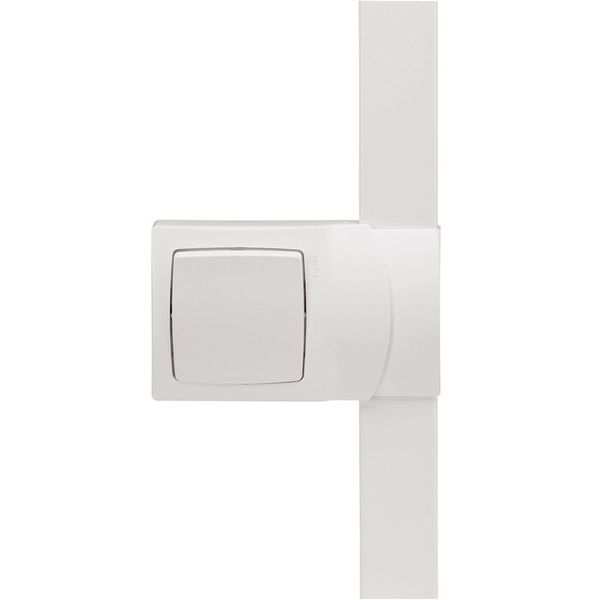 Cadre 1P H16/16-25-32-40 Blanc Le Long Moulure legrand 031406