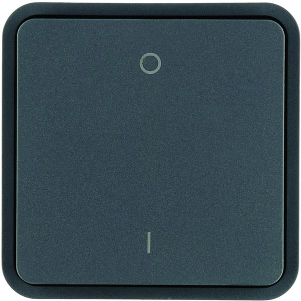 Cubyko 1 touche KNX pour éclairage coloris gris WNT932