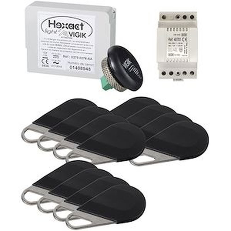 Aiphone Pack Centrale De Gestion Vigik® + Alimentation + 12 Badges - Hepack12