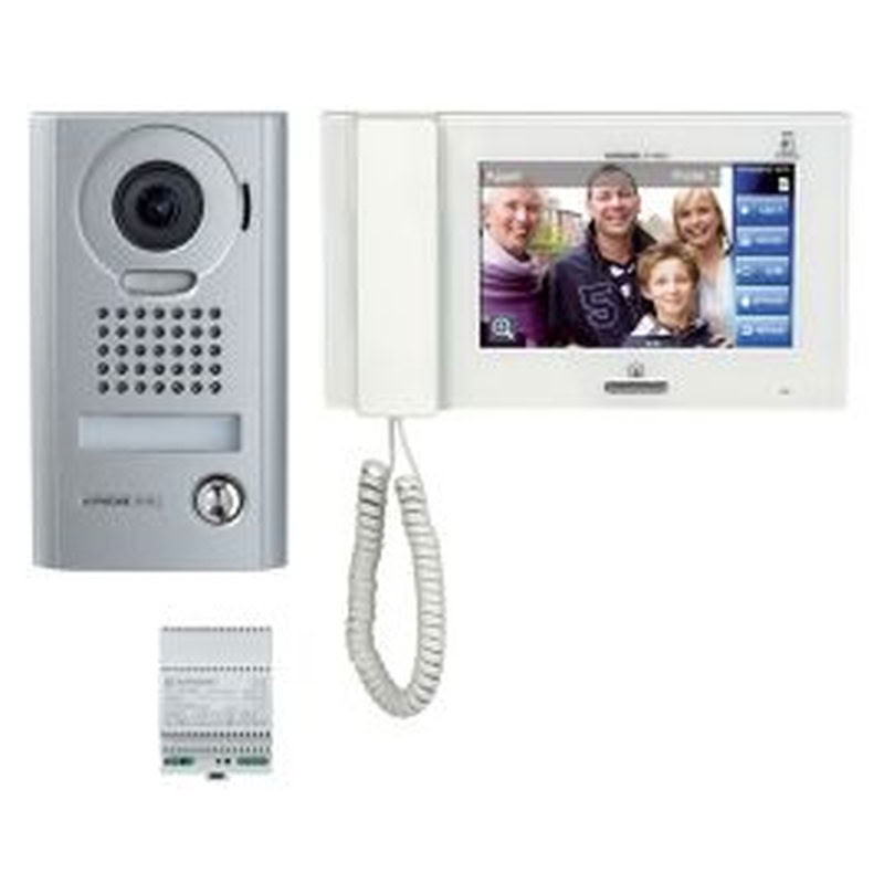 Aiphone Kit Visiophone 7" En Saillie Avec Caméra Grand Angle - Jps4Aedv