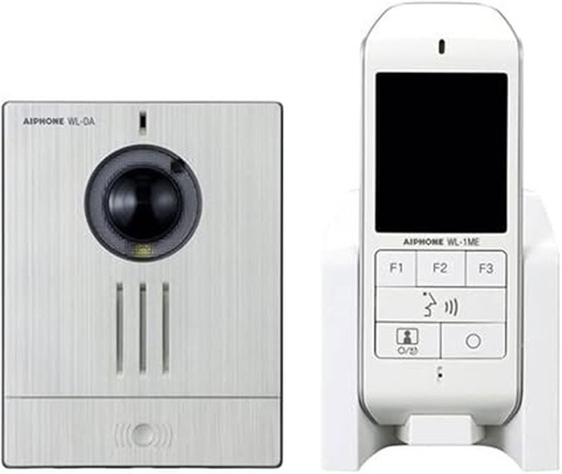 Aiphone Kit Carillon Sans Fil 100M Dect Audio/Vidéo 2.4" - Wl11