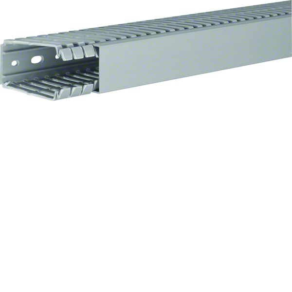Goulotte de câblage BA7 80x40mm PVC gris pierre BA780040