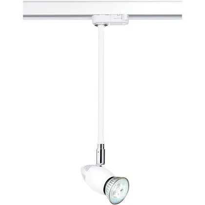 [ARIC-0774] ARIC 0774 - Spot + Tige 200 Blanc ES63 GU10 (Lampe Fournie) Rail 3 All