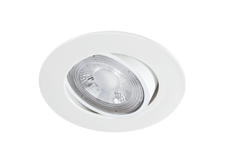 ARIC 50620 - Mi6 - Enc. Led Intég. 5W 4000K 520Lm, Alu Blanc, Ugr <22, Connexion Sans Outil