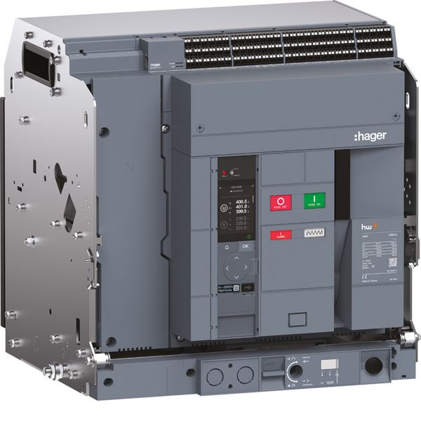 Disjoncteur Ouvert complet HW2 100kA 2500A 4P Débrochable TU sentinel Energy HF2S425DEIH-MTS