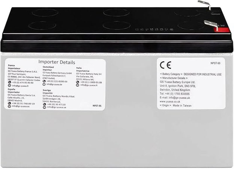 Batterie 12V 8.5Ah Plomb