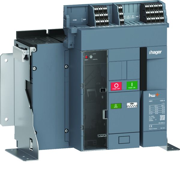 Disjoncteur Ouvert HW1 55kA 1000A 4P Fixe pour TU sentinel HW1M410FB