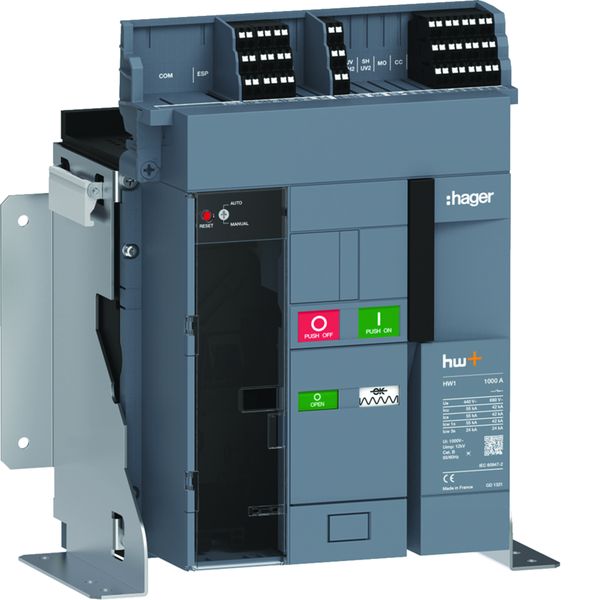 Disjoncteur Ouvert HW1 55kA 1000A 3P Fixe pour TU sentinel Energy HW1M310FE