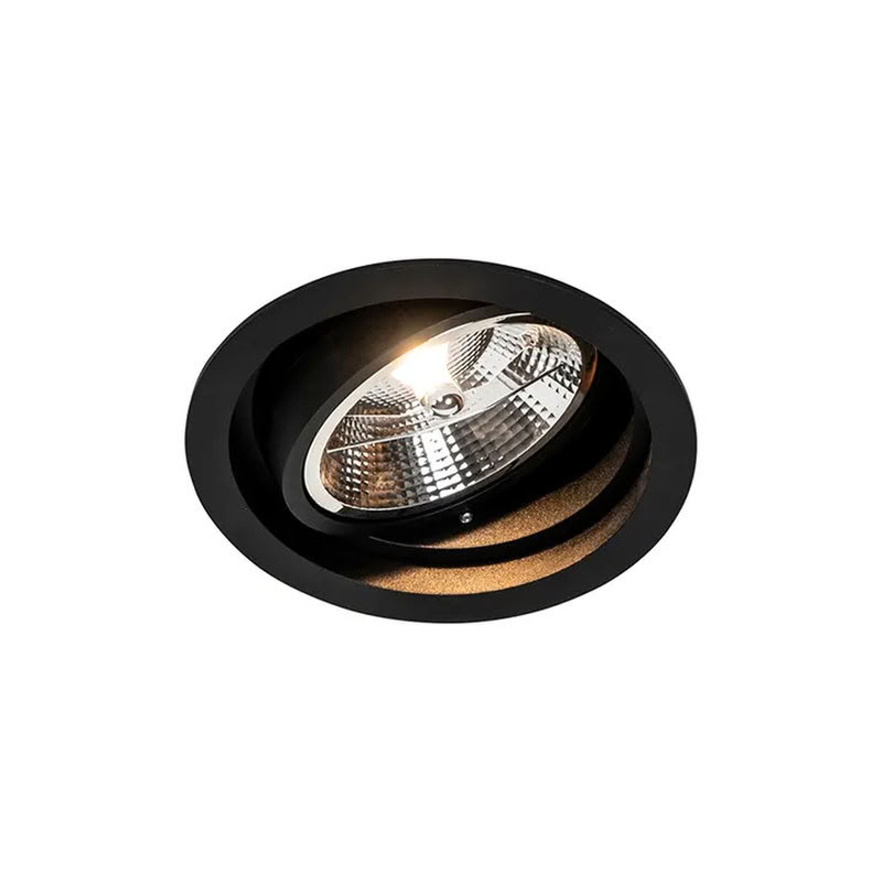 Collerette Noire Orientable 167Mm Percage 145Mm Pour Ar111